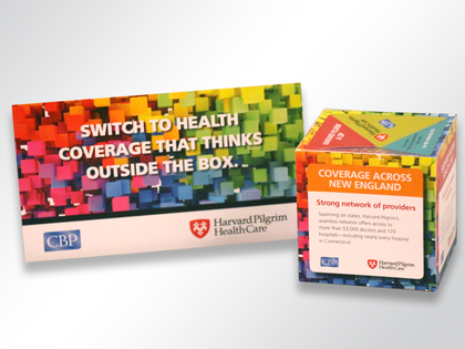 Harvard Pilgrim Healthcare Pop-Up Cube Thumb Image