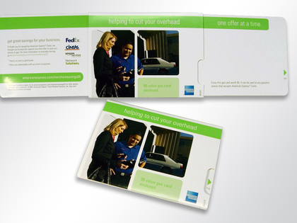 American Express Gas Card Mailer Thumb Image