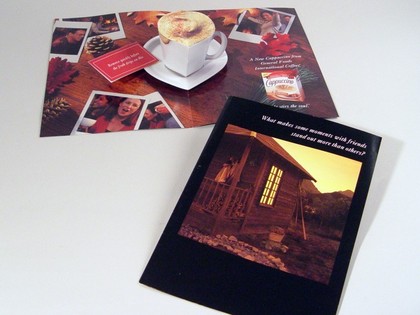 Kraft Pop-Up Cappuccino Magazine Insert Thumb Image