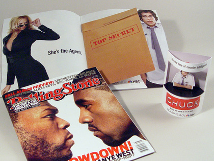 Rolling Stone Chuck TV Show Insert & Kiosk Thumb Image