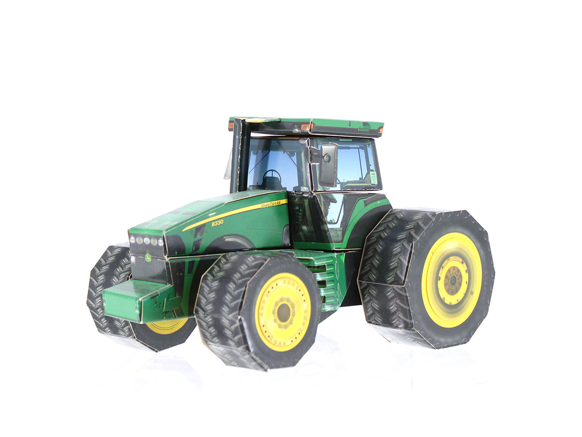 John Deere Tractor Recreation With USB Well Thumb Image